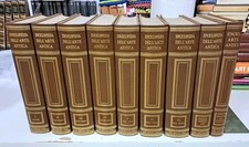ENCICLOPEDIA DELL'ARTE ANTICA TRECCANI 9 VOLUMI (A-Z + SULPL. 1970 + ATLANTE)