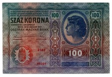 AUSTRIA - BANCONOTA DA 100