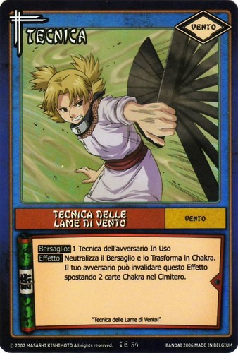 Naruto card game tecnica - game, delle