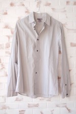 Camicia H&M a righe grigie - Taglia S