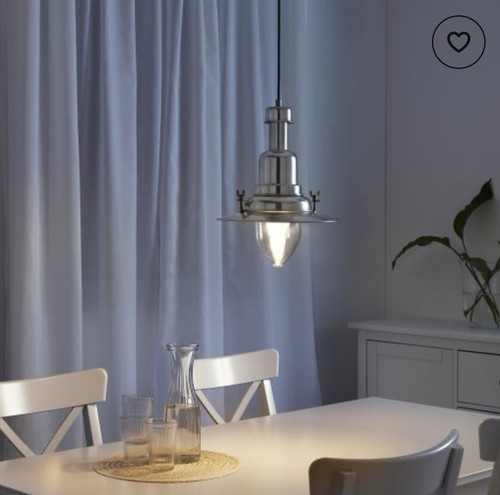 Lustre ikea ottava vintage - lustre,