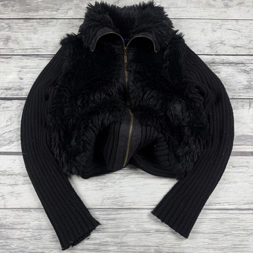 Maglione maglia pelliccia