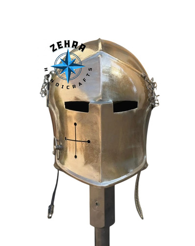 Casco barbuta medievale - medievale, zehra