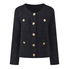 Giacca Corta Elegante Con
