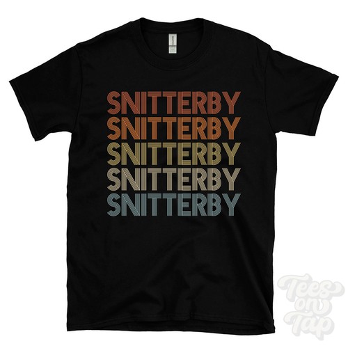 Maglietta snitterby ripetuta - snitterby,