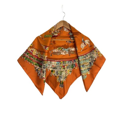 Hermes scarf silk carre90 - silk,