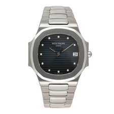 Orologio donna Patek Philippe Nautilus 3900/1A quadrante blu