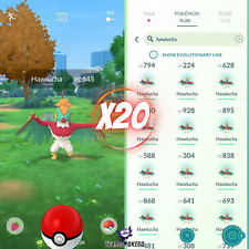 Hawlucha (x20) Pokémon Go -