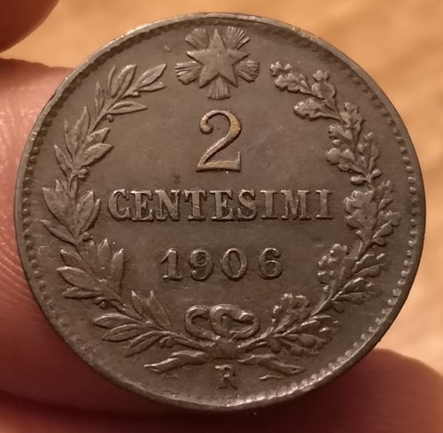 Moneta centesimi 1906 - 2,