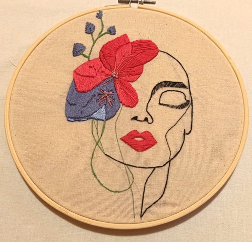 Quadro cucito mano pezzo - cucito,