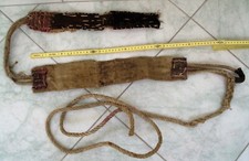 ANTICO FINIMENTO PARAMENTO X CAVALLO ARTIGIANALE SICILIANO CARRO CARRETTO RURALE