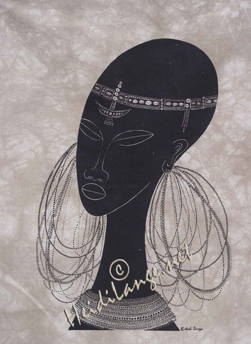 Heidi lange east - african, batik