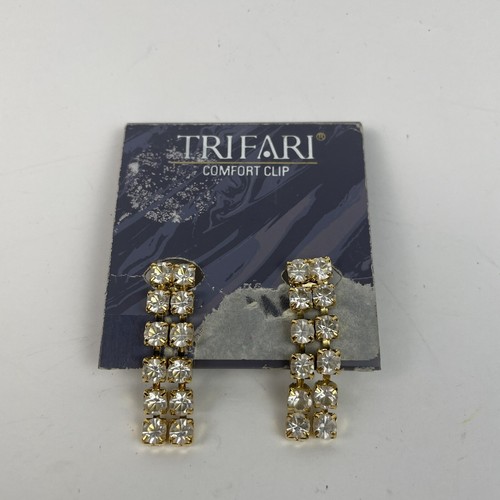 Orecchini vintage trifari - orecchini,