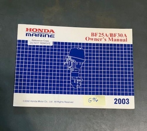 Oem honda bf25a 30a outboard - honda,