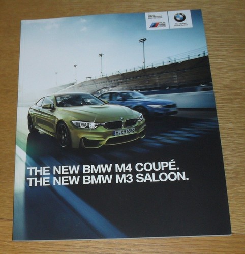Brochure bmw berlina m4 - brochure, e