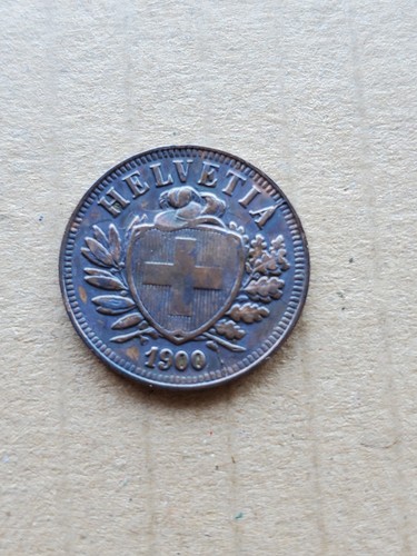 Svizzera rappen 1900 b - 2,