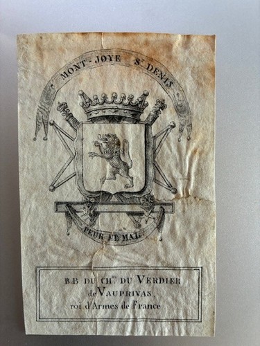 Libris verdier de - ex-libris,