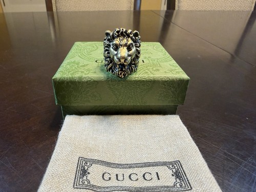 Anello gucci ottone testa - in,