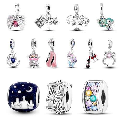 Ciondolo clip girasole