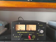 ALIMENTATORE stabilizzato MICROSET PS-105 - Regol. 5-15 V. - 5 Amp. -2 strumenti
