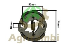 Frizione decespugliatore 33 - 43 - 52 cc mototrivelle Valex Hyundai Vigor Lea