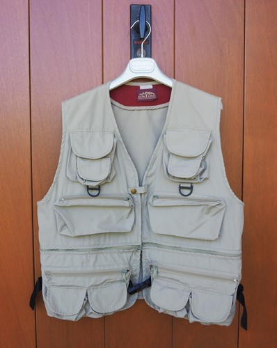 Khaki jungle gilet - gilet, vintage