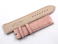 Franck Muller Long Island Cinturino Orologio Vero Alligatore Rosa22/20mm Ricambi
