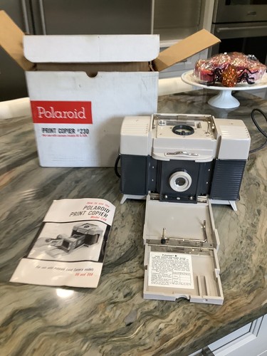 Vintage polaroid print copier - vintage,