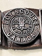 Cintura vintage in pelle BOY