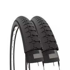 2 COPERTONI NERO PER FURGONCINO CARRETTO BICICLETTA 26 X 2 X 1 3/4 (54-571) BICI