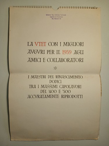 Calendario pubblicitario - calendario,