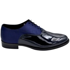 Scarpe uomo stringate bicolore