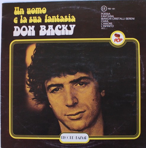 Don backy uomo e - backy, sua