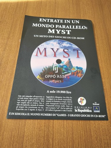 1999 myst rom - myst, game