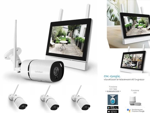Kit videosorveglianza monitor - videosorveglianza,
