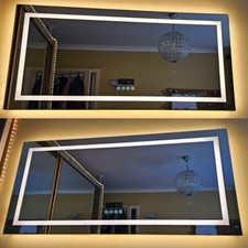 Specchio bagno LED 4 touch +