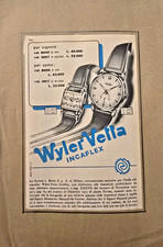 Pagina pubblicitaria anni '50