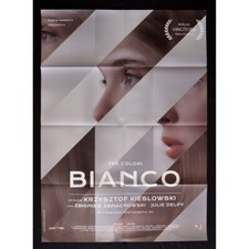 manifesto FILM BIANCO ROSSO BLU tre colori Krzysztof Kieślowski A239