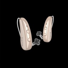 Caricabatteria portatile Signia Pure Charge & Go 7 IX 3 anni garanzia USA-programmato -beige