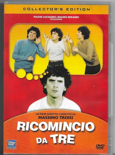 Ricomincio tre dvd - da,