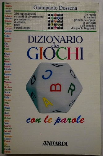 Dizionario dei giochi - , le