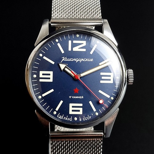 Soviet wristwatch vostok - soviet,