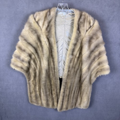 Scialle vintage vera pelliccia
