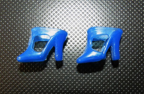 Vintage scarpe blu barbie - scarpe,
