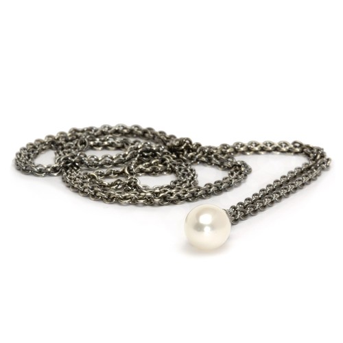 Trollbeads collana argento - collana, d'argento
