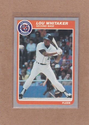 1985 fleer baseball lou - fleer,