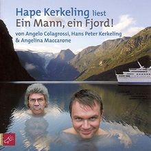 Ein mann fjord von - fjord,