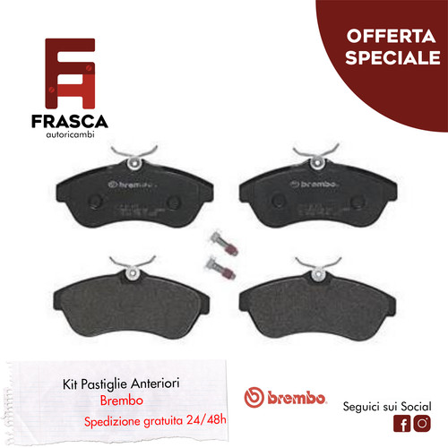 Pastiglie freno anteriori - pastiglie,