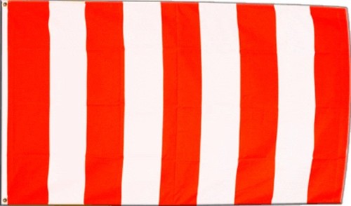 Strisce bandiera alzata rosso - strisce,