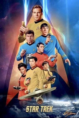 Star trek vintage iconic - star,